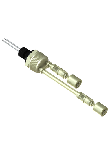 10-202-KR 1-1/4" NPT Receptacle — Kynar PVDF