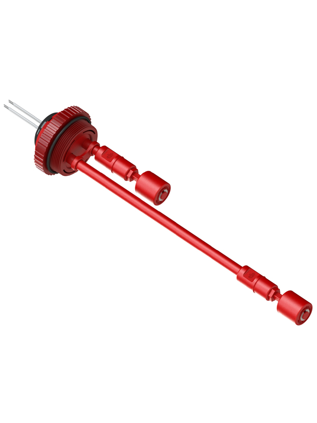 10-203-AC 2" NPT Adapter + Receptacle — Acetal