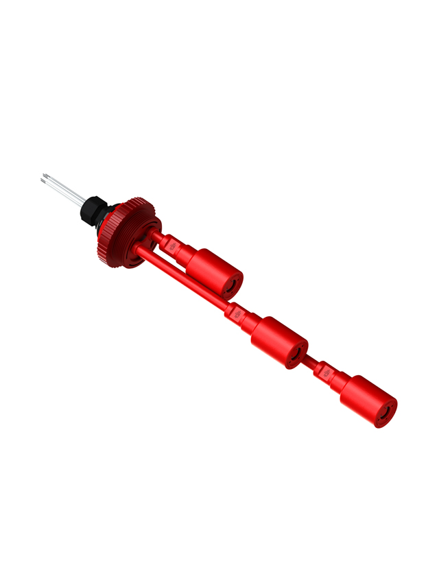 10-303-SS-AC 2" NPT Adapter + Receptacle + Slosh Shields — Acetal