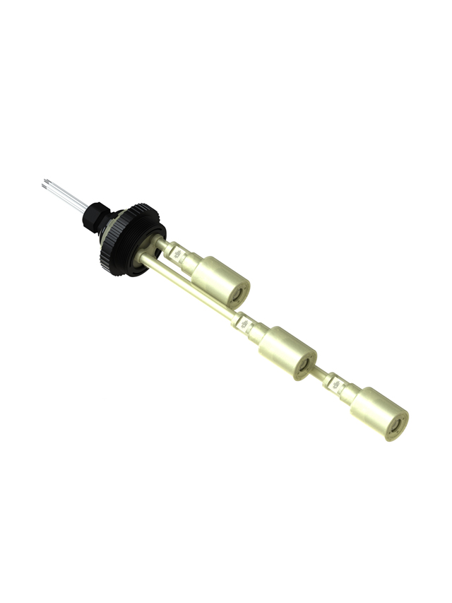 10-303-SS-KR 2" NPT Adapter + Receptacle + Slosh Shields — Kynar PVDF