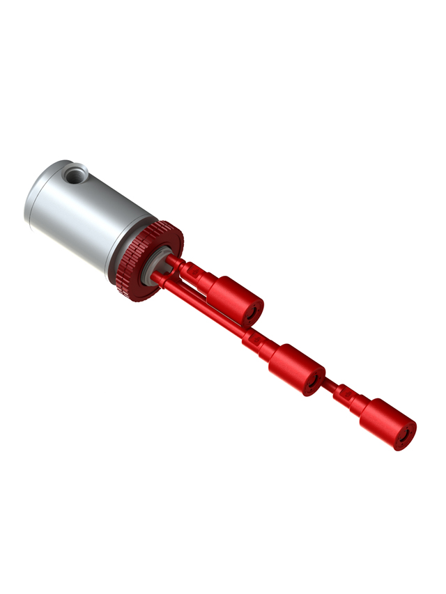 10-307-SS-AC Relay Housing (Flange) + Slosh Shields — Acetal