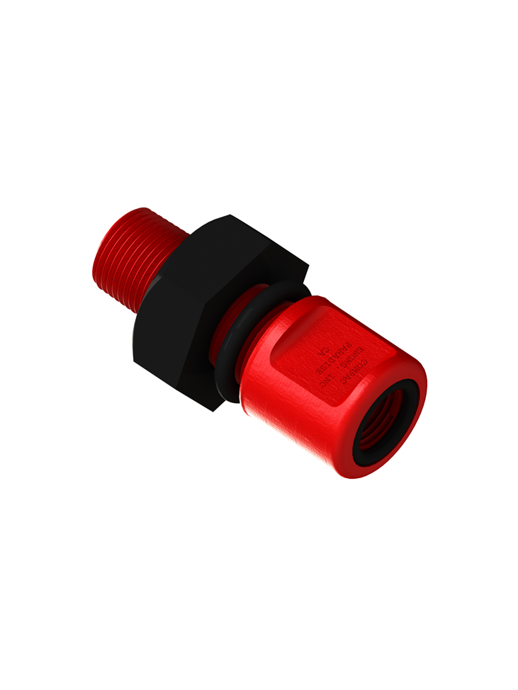 10-701-BH-AC Bulkhead Fitting