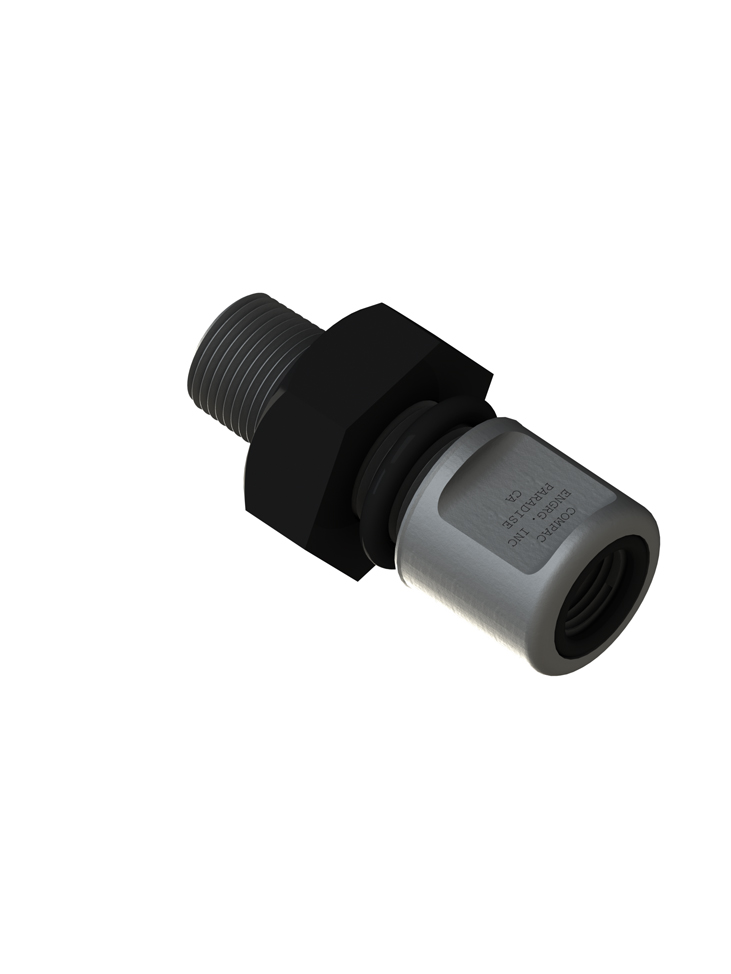 10-701-BH 1/4 Bulkhead Fitting