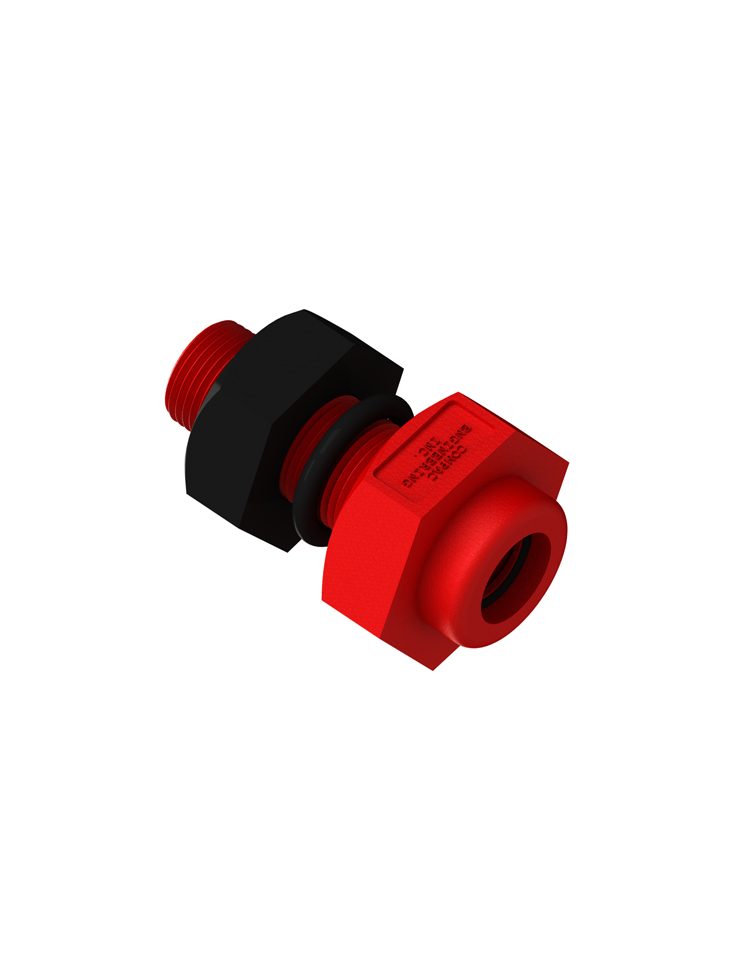 10-702-BH-AC Hex Bulkhead Fitting
