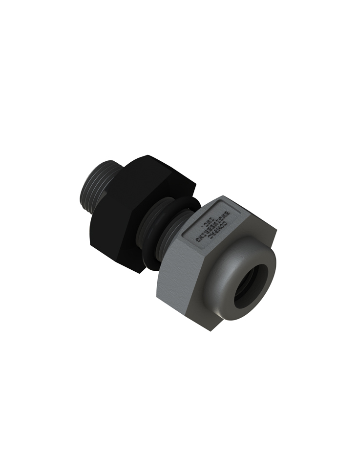 10-702-BH 1/4 Hex Bulkhead Fitting