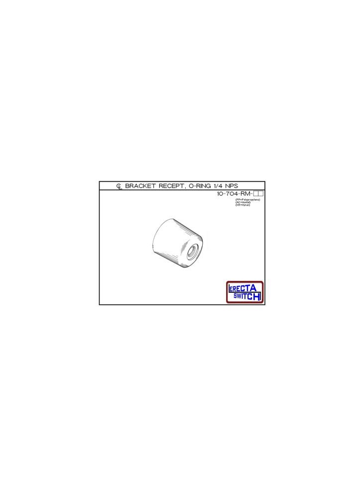 10-704-RM Hex Receptacle
