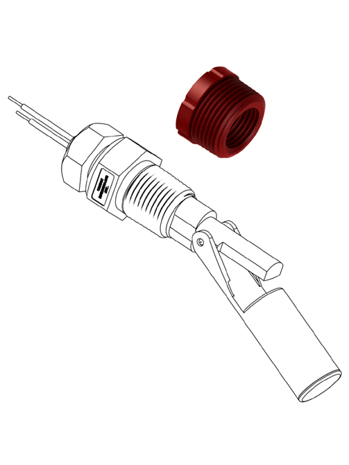 15-600-AD-AC 3/4" NPT Adapter — Acetal