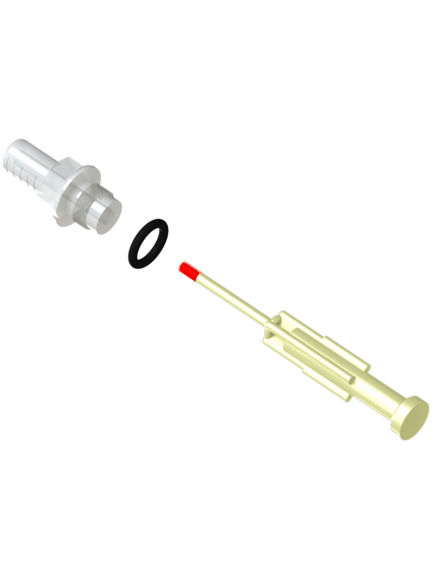 5-17-KR Indicator Trim Set — Kynar PVDF
