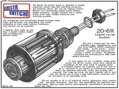Series 20 pump control components