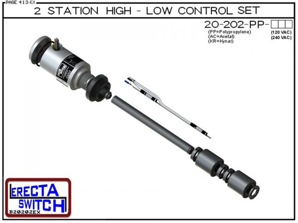 20-202-PP-120 2 Station High - Low Control Set-3591