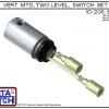 10-206-KR Multi Level Switch 2" NPT Relay Housing Vertical Mounted Two Level extended Stem Shielded level switch Set (Kynar). 1-1/4" NPT Relay Housing featured in this multi level switch set provides a liquid tight chamber for your control relay or wire s