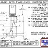 Diagram - 10-207-KR Multi Level Switch Vertical Flange Mounted Relay Housing Shielded Two Level Switch Set (Kynar) features a 1-1/4" NPT Relay Housing providing a liquid tight chamber for your control relay or wire splices and and our unique flange nuts.K