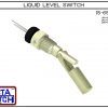 15-650-KR Liquid Level Switch is the "Quintessential" side mounted level switch. 15-650 level switches are made up of two cleverly sculptured, injection molded sections. A housing section, containing a sealed in glass magnetic switch and a float section c