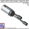 10-206-PP Multi Level Switch 2" NPT Relay Housing Vertical Mounted Two Level extended Stem Shielded level switch Set (Polypropylene). 1-1/4" NPT Relay Housing featured in this multi level switch set provides a liquid tight chamber for your control relay o
