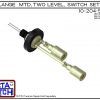 10-204-KR-BLK Flange Vertical Mounted Two Level Shielded Multi Level Switch Set (Kynar) features a 1-1/4" NPT wiring receptacle providing a weather tight chamber for wire splices, slosh shields and our unique flange nuts.Kynar Liquid Level Switch version