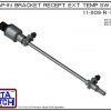 11-809-R-PP Snap-In Bracket Mounted Wiring Receptacle Temperature Probe / Bimetal Temperature Switch Set (Polypropylene)-0