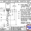 Diagram - 10-306-AC 2" NPT Mounted Relay Housing 3 Level Drum Float Switch Set (Acetal)