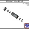 10-700-CS Straight Connector (Acetal) - Image 4