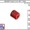 10-701-R4-AC Round Wiring Receptacle with 1/8 NPT THD (Acetal) - Image 2