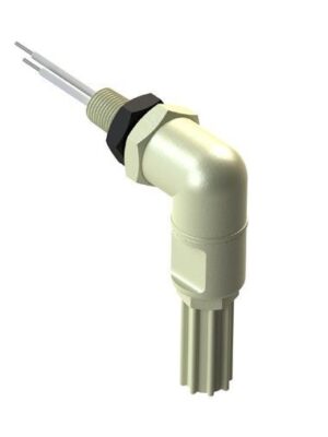 11-888-KR Bimetal Angle Connector Mounted Temperature Switch Set (PVDF Kynar) - OEM 10 Pack