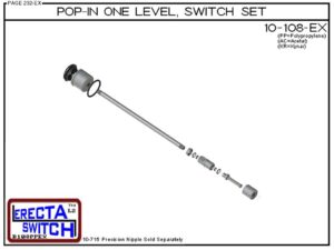 10-108-AC Pop-In Mount 1 Level Float Switch Set (Acetal) - OEM 10 Pack -6327