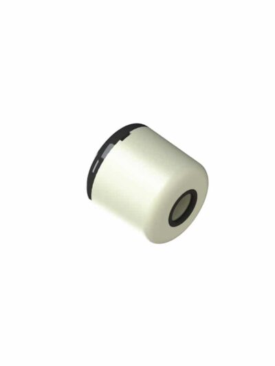 10-701-RS-KR Round  Wiring Receptacle with C’bore + O ring Wiring. (PVDF Kynar) - 10 Pack