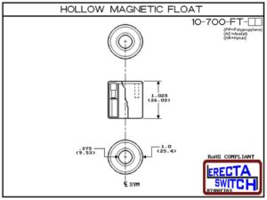 10-700-FT-AC (Acetal) - 10 Pack - Image 3