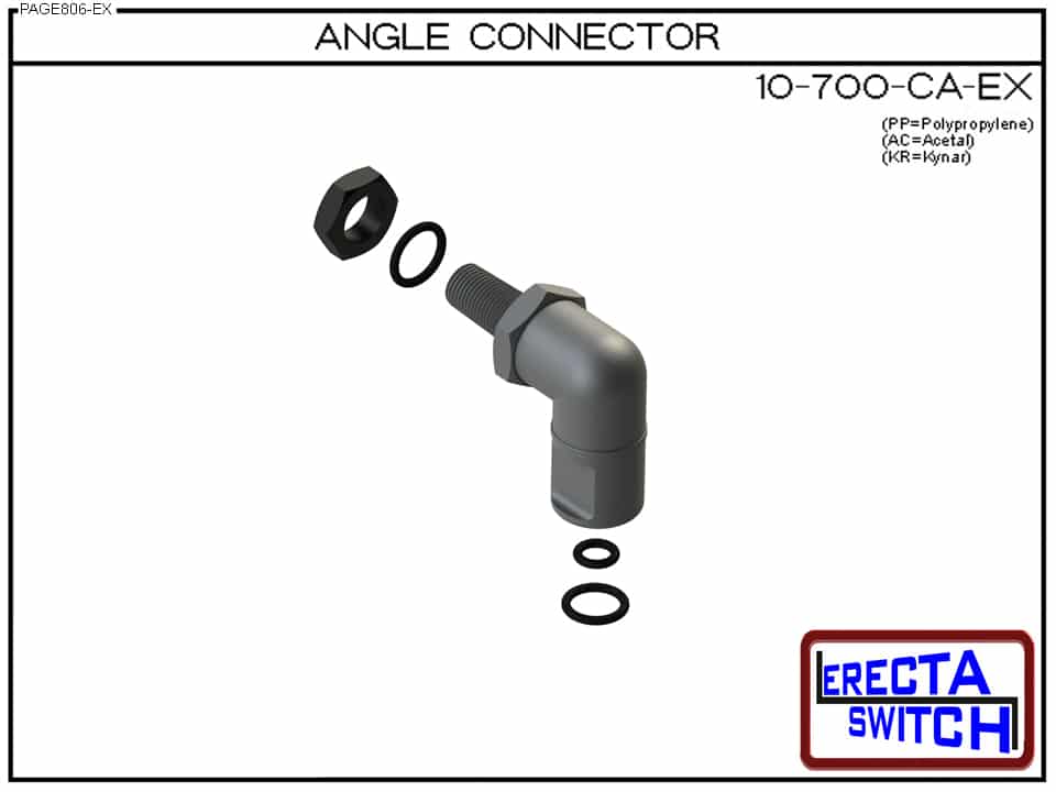 10-700-CA-AC Angle connector (Acetal) - Image 4