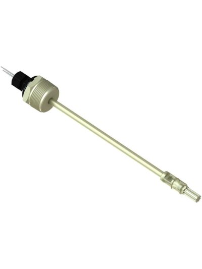 11-802-R-KR 1-1/4 Mounted Wire Receptacle Temperature Probe / Bimetal Temperature Switch Set (PVDF Kynar)