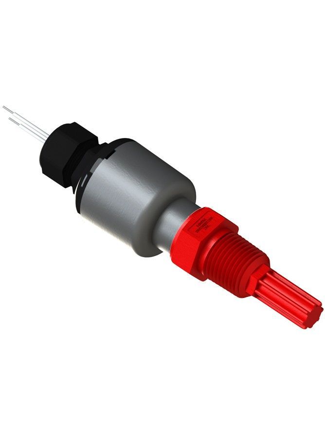 11-805-R-AC 1/4 Bulkhead - 1/2 Male NPT Wire Receptable Temperature Switch Set (Acetal) - OEM 10 Pack