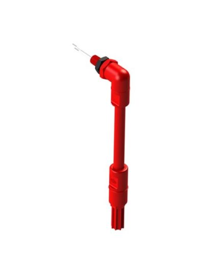 11-810-AC Angle Connector Mounted Extended Temperature Probe / Bimetal Temperature Switch Set (Acetal)