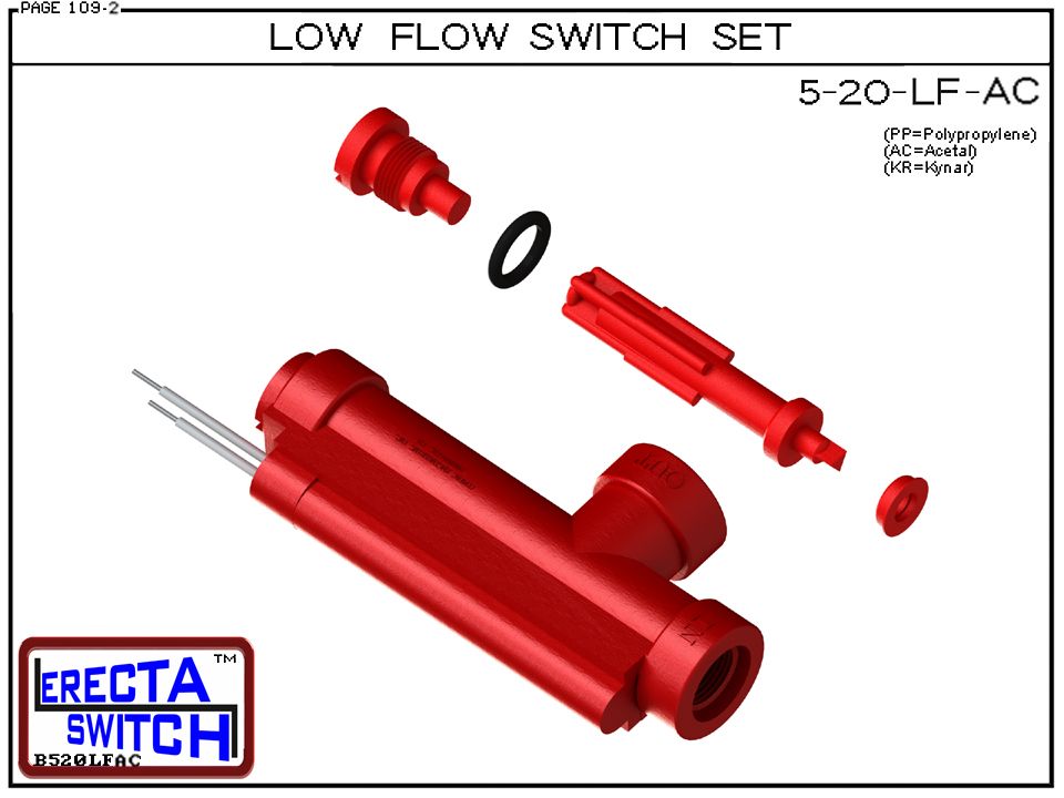5-20-LF-AC Low Flow Switch Set (Acetal) - Image 2